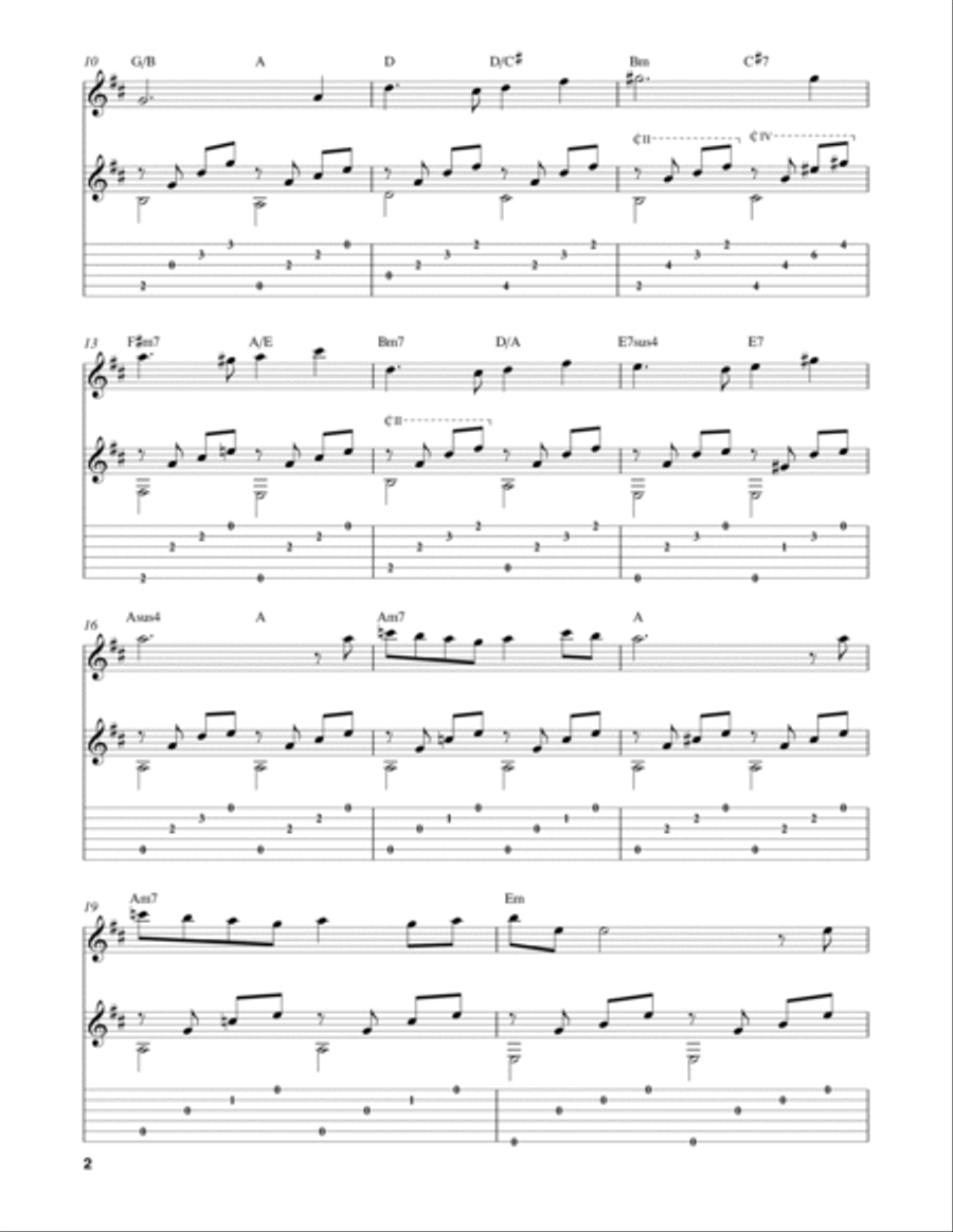 Brian's Song Flute scores gallery preview page 2
