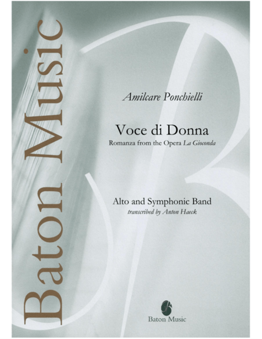 Voce di Donna Concert Band scores gallery preview page 1