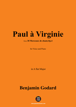 B. Godard-Paul à Virginie,Op.4 No.27,in A flat Major