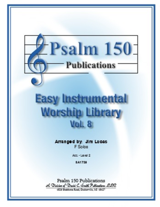 Easy Instrumental Worship Library Vol 8 FSolos