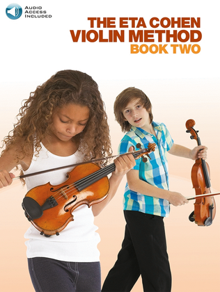 Book cover for The Eta Cohen Violin Method Book 2 & Cds