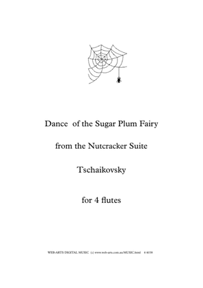 DANCE of the SUGAR PLUM FAIRY for 4 flutes - TSCHAIKOVSKY