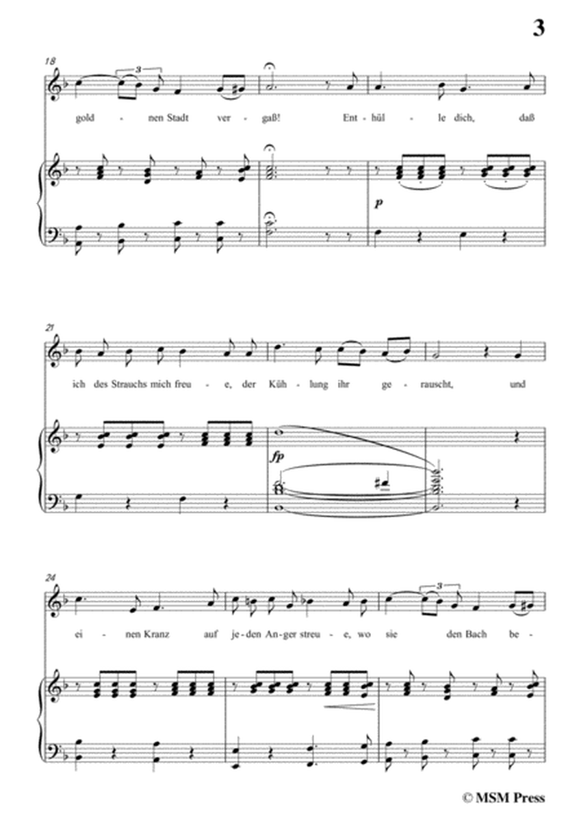 Schubert-An den Mond,Op.57 No.3(D.193),in d minor,for Voice&Piano image number null