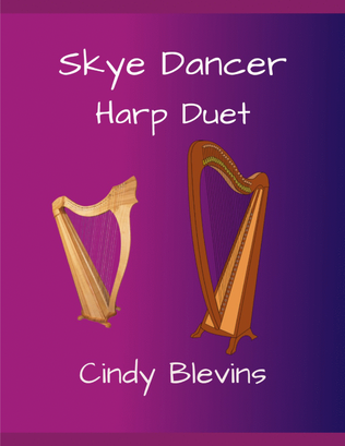 Book cover for Skye Dancer, Harp Duet