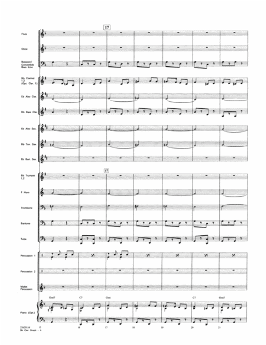 Be Our Guest (from Beauty And The Beast) (arr. Eric Osterling) - Full Score Concert Band scores gallery preview page 4