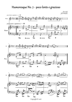 Humoresque No.7, A.Dvorak (flute and piano)