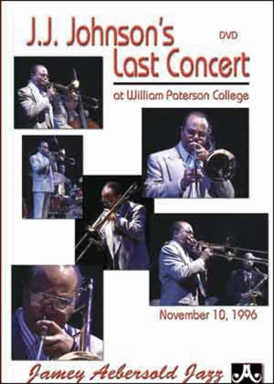 Last Concert at William Paterson College (DVD) Trombone scores gallery preview page 1