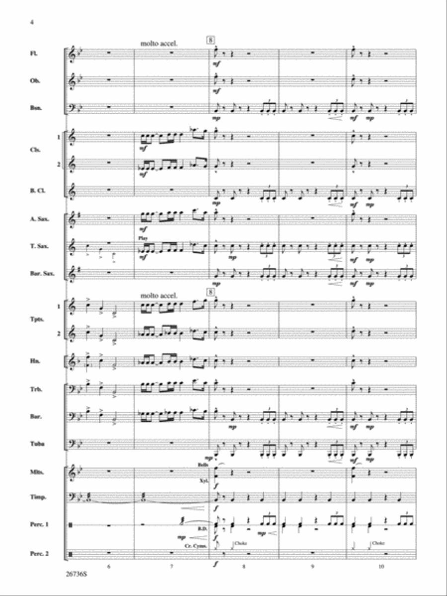 Superman Returns Concert Band scores gallery preview page 3