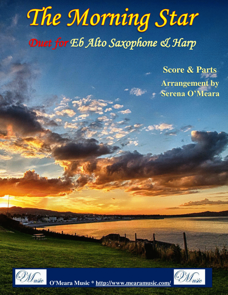 The Morning Star, Duet for Eb Alto Saxophone & Harp image number null
