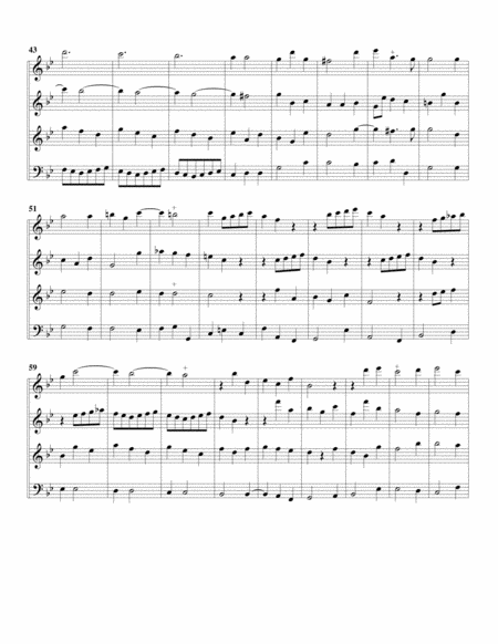 Sonata, Op.34,no.2 (arrangement for 4 recorders)
