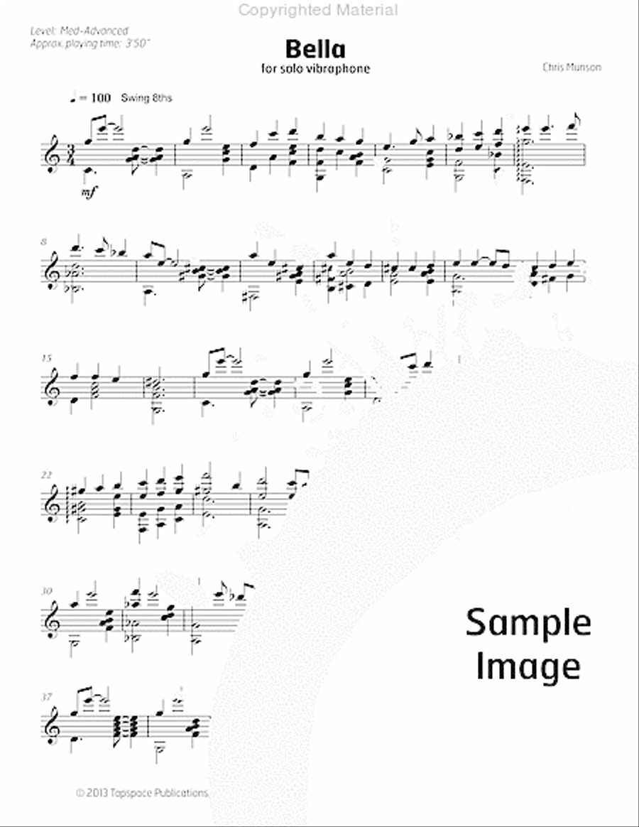 Bella Percussion scores gallery preview page 3