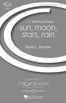 Book cover for sun, moon, stars, rain