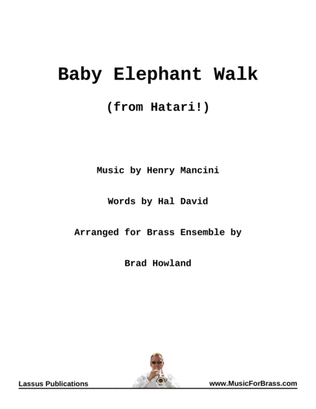 Baby Elephant Walk from the Paramount Picture HATARI!