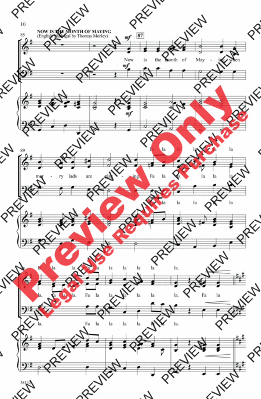 Give Me a Choral Medley! 3-Part scores gallery preview page 10