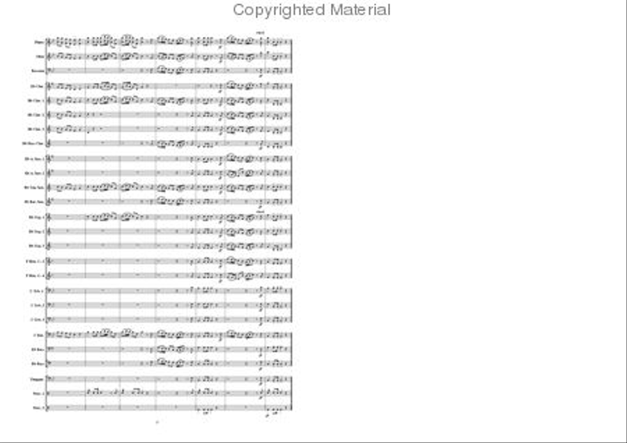 Samson Concert Band scores gallery preview page 14