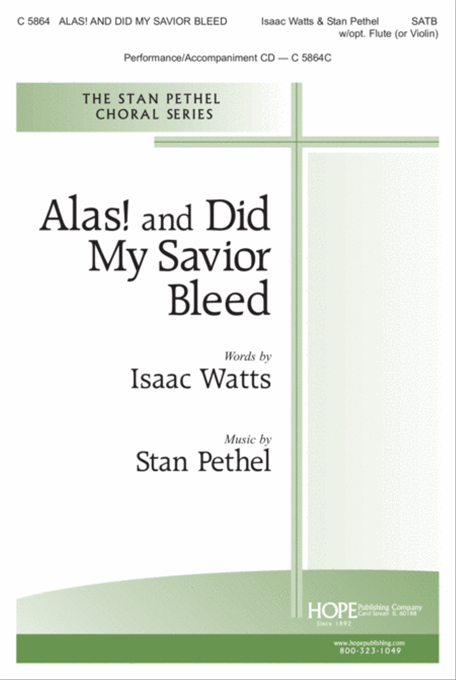 Alas! and Did My Savior Bleed 4-Part scores gallery preview page 2