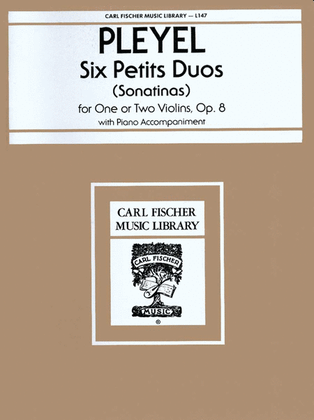 Six Petits Duos (Sonatinas)