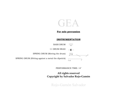GEA (For percussion) image number null