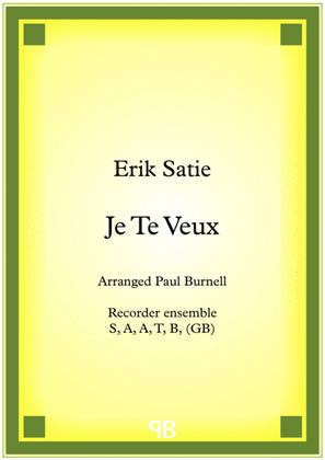 Book cover for Je Te Veux