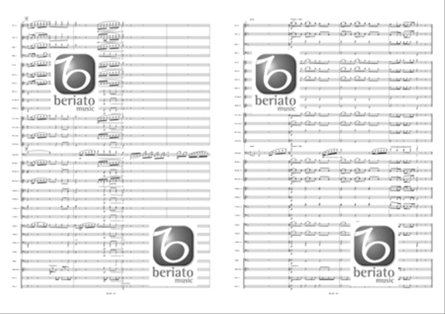 Bliss Concert Band scores gallery preview page 24