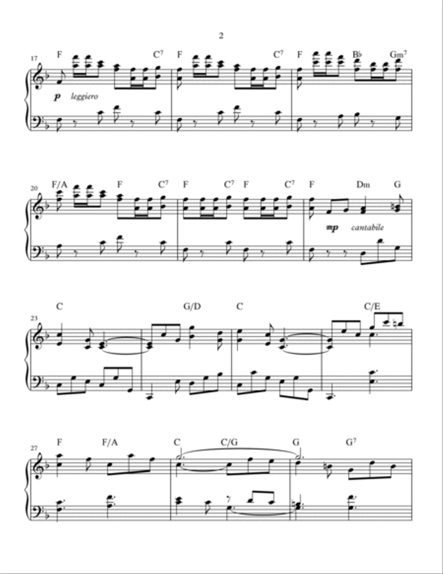 Elizabethan Serenade Piano Solo scores gallery preview page 2