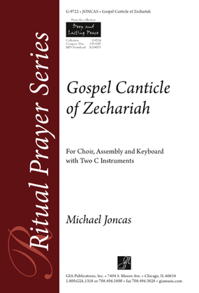 Book cover for Gospel Canticle of Zechariah