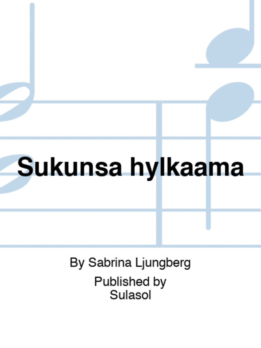 Sukunsa hylkäämä TTBB scores gallery preview page 1