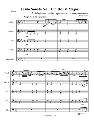 Piano Sonata No. 11, Movement 2