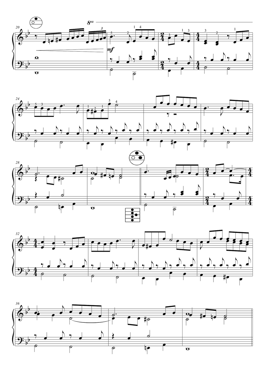 Love Theme (tema D'amore) Accordion scores gallery preview page 2