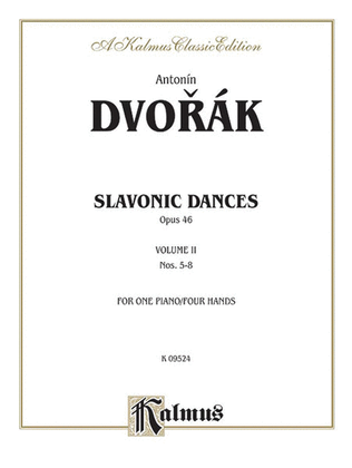 Book cover for Slavonic Dances, Op. 46, Volume 2