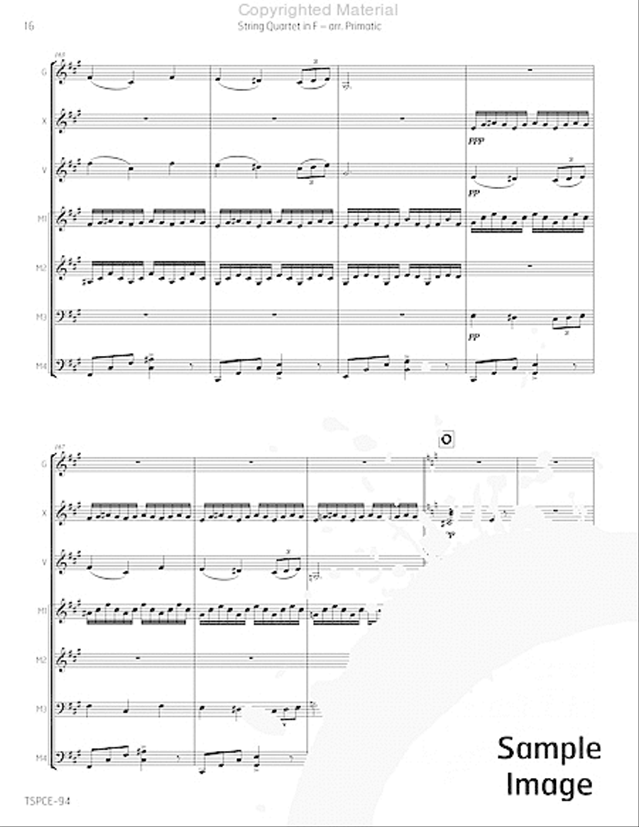 String Quartet in F image number null