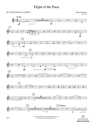 Flight of the Piasa: (wp) B-flat Contrabass Clarinet