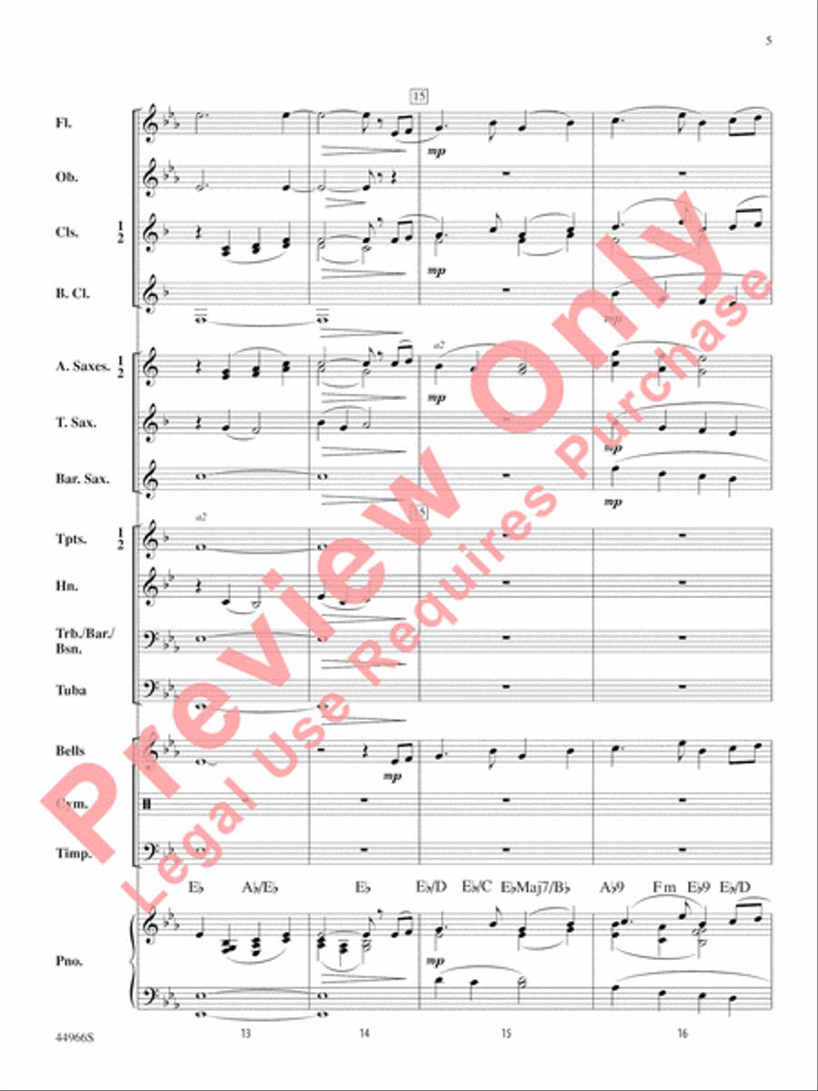 Sonatina Sonatina Concert Band scores gallery preview page 17
