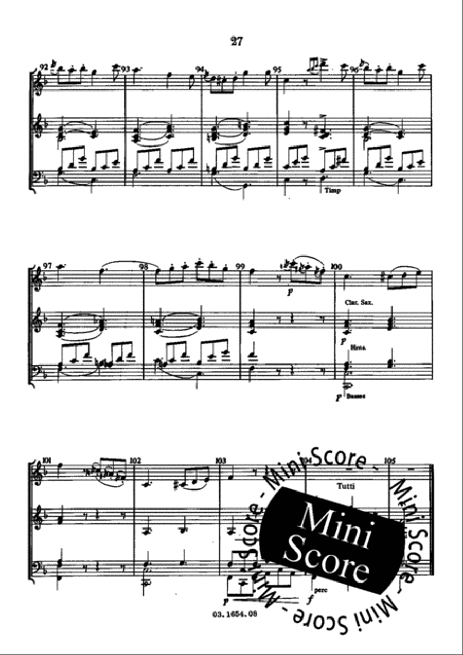 Sonata no.1 Sonata no.1 Fanfare Band scores gallery preview page 29
