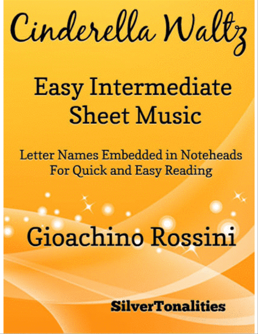 Cinderella Waltz Easy Intermediate Piano Sheet Music Easy Piano scores gallery preview page 1