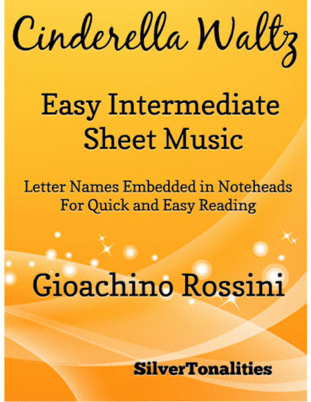 Cinderella Waltz Easy Intermediate Piano Sheet Music