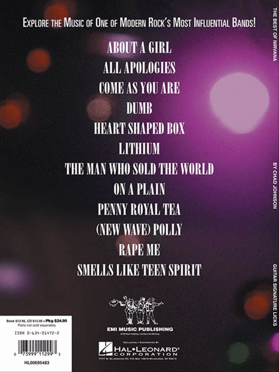 The Best of Nirvana Electric Guitar scores gallery preview page 6