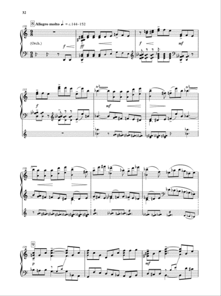 Cello Concerto Piano Accompaniment scores gallery preview page 7