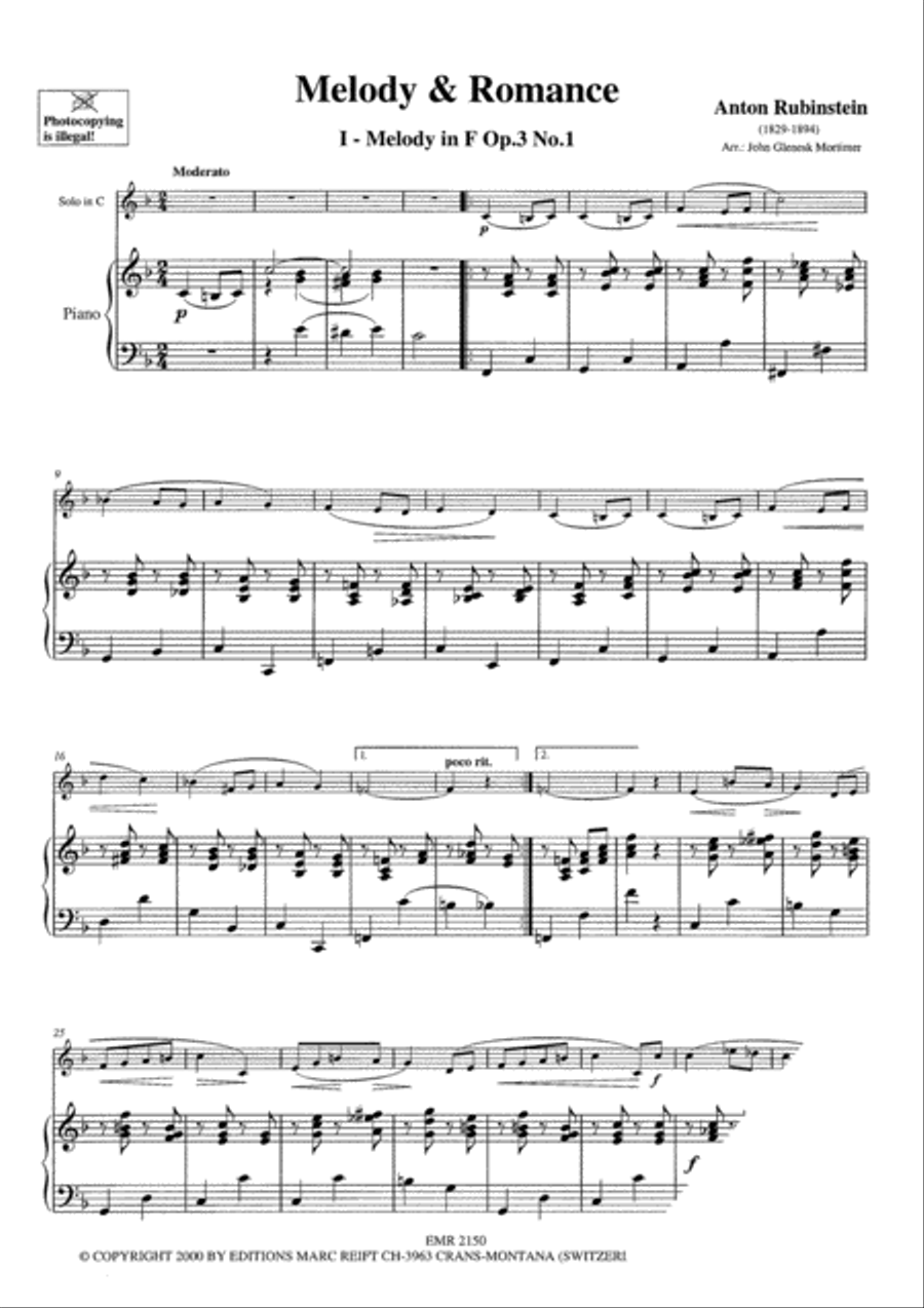 Melody & Romance Melody & Romance Euphonium scores gallery preview page 9