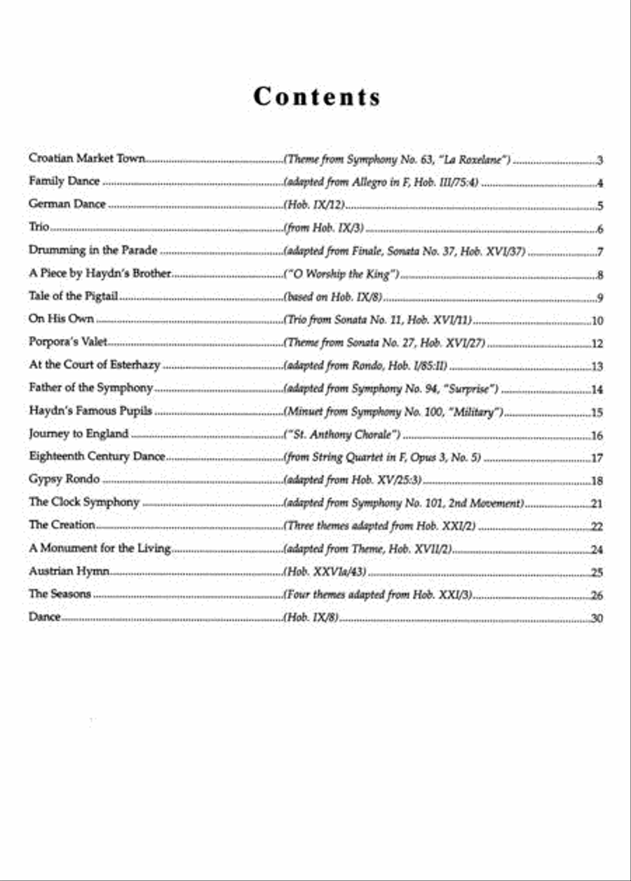 Haydn-Schaum, Book 1 Piano Method scores gallery preview page 2