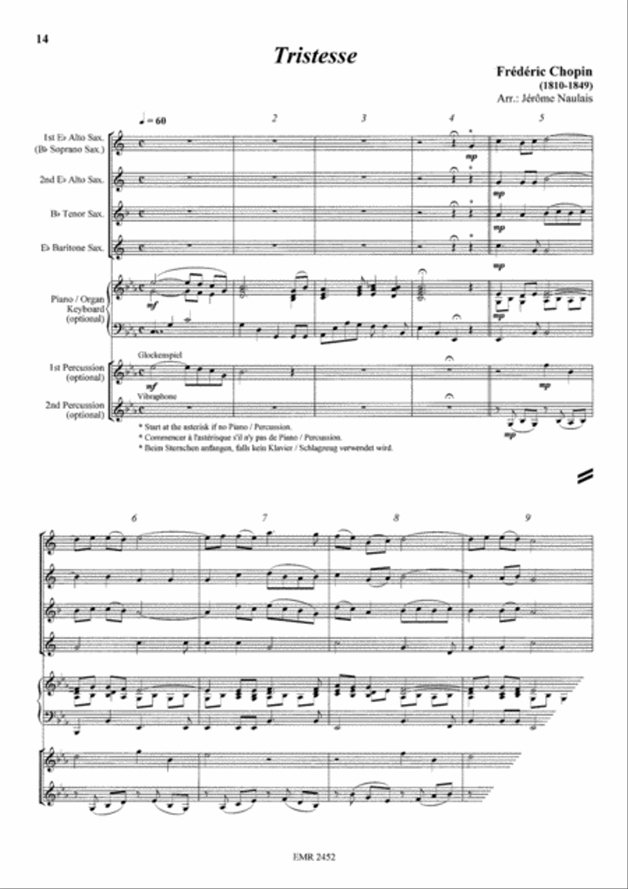 Album Volume 2 Saxophone Ensemble scores gallery preview page 6
