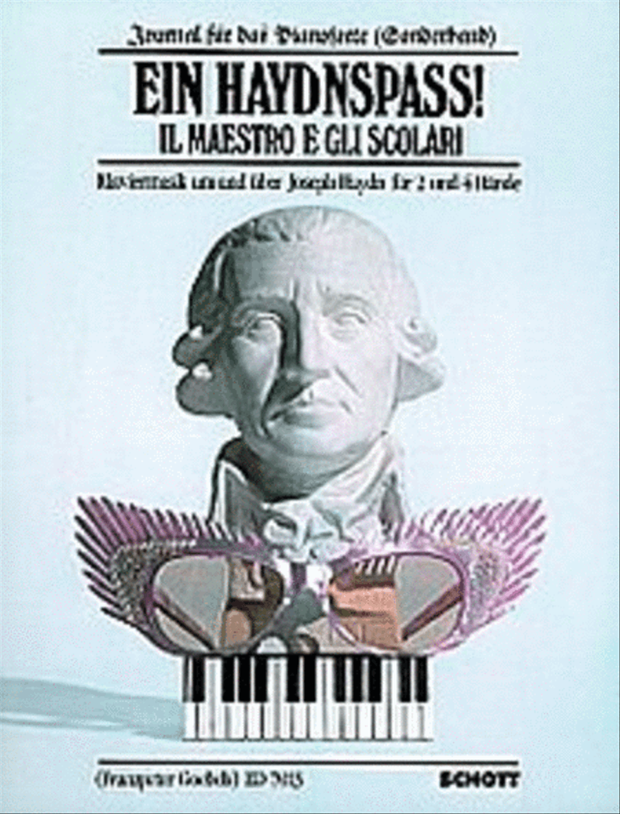 Ein Haydnspass Ein Haydnspass (goebels) Piano Duet scores gallery preview page 1