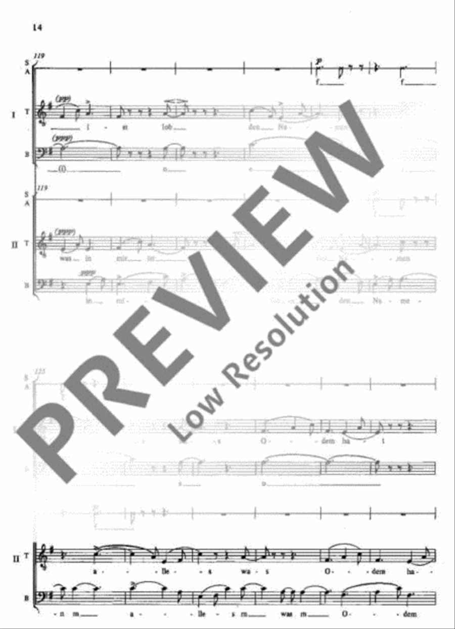 Motetus I Motetus I 4-Part scores gallery preview page 15