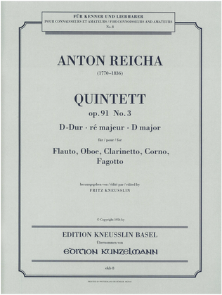 Quintet Op. 91/3