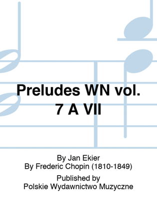 Book cover for Preludes WN vol. 7 A VII