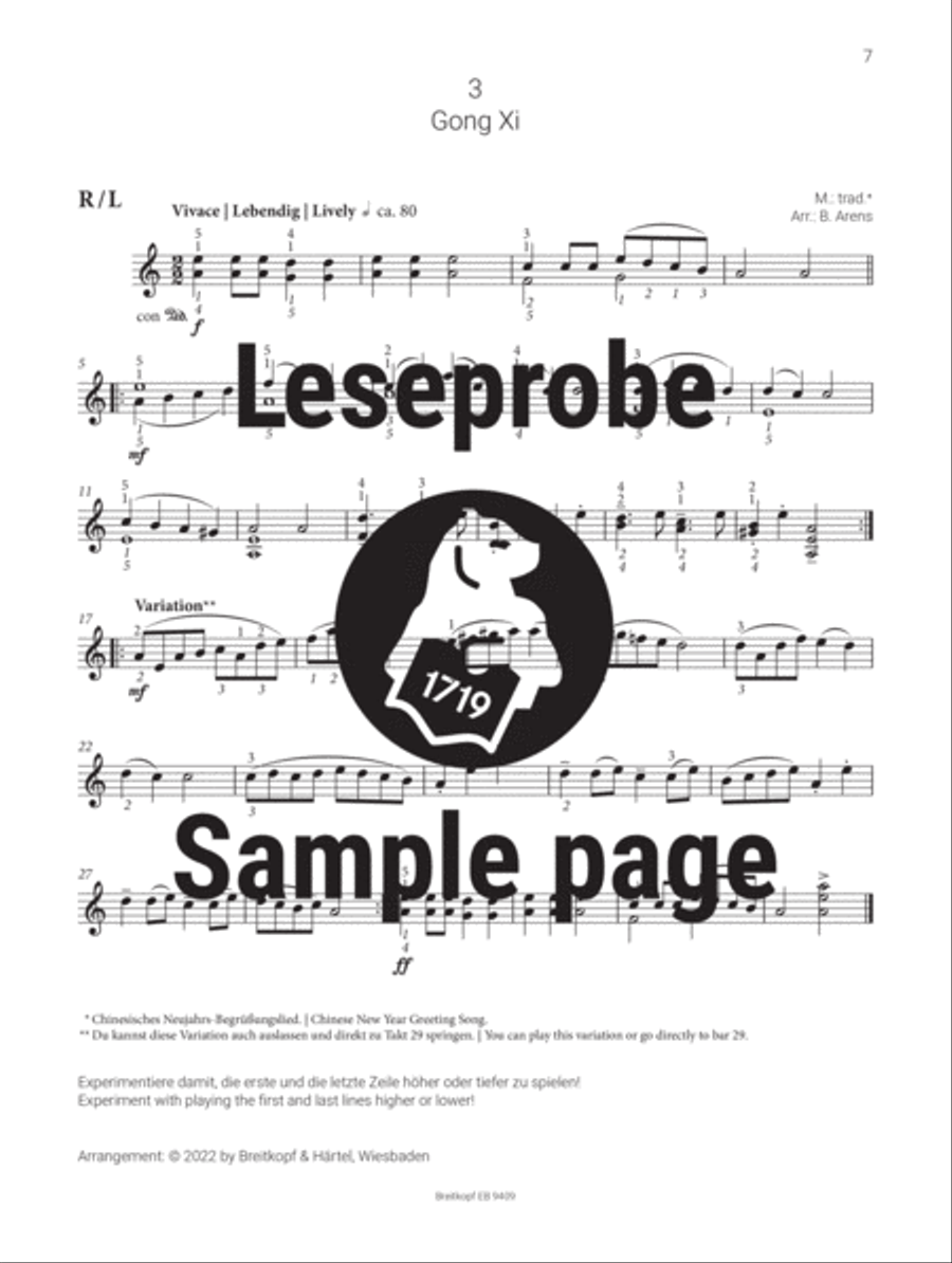 One Hand Piano Piano Accompaniment scores gallery preview page 4