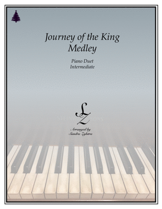 Book cover for Journey of The King Medley (1 piano, 4 hand duet)