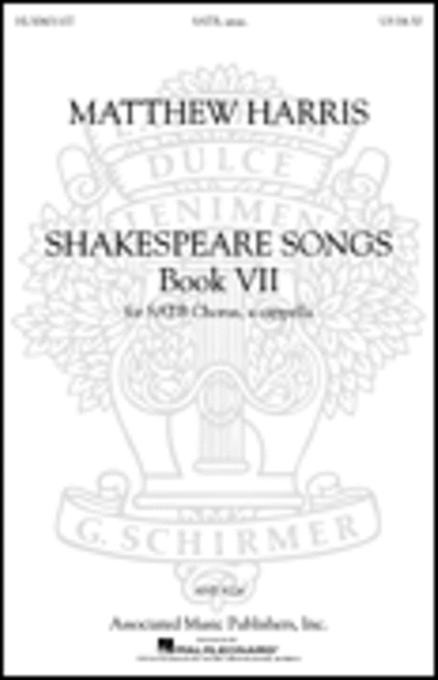 Shakespeare Songs, Book 7 4-Part scores gallery preview page 1