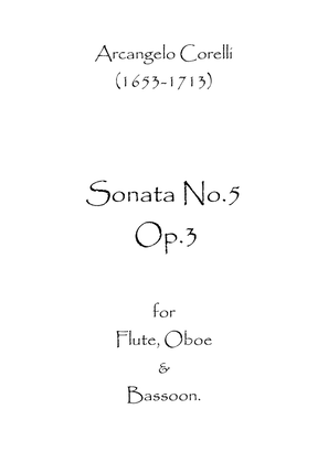 Sonata No.5 Op.3