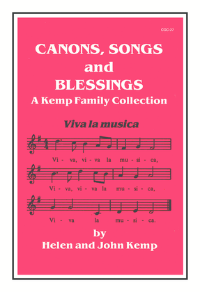 Book cover for Canons, Songs and Blessings